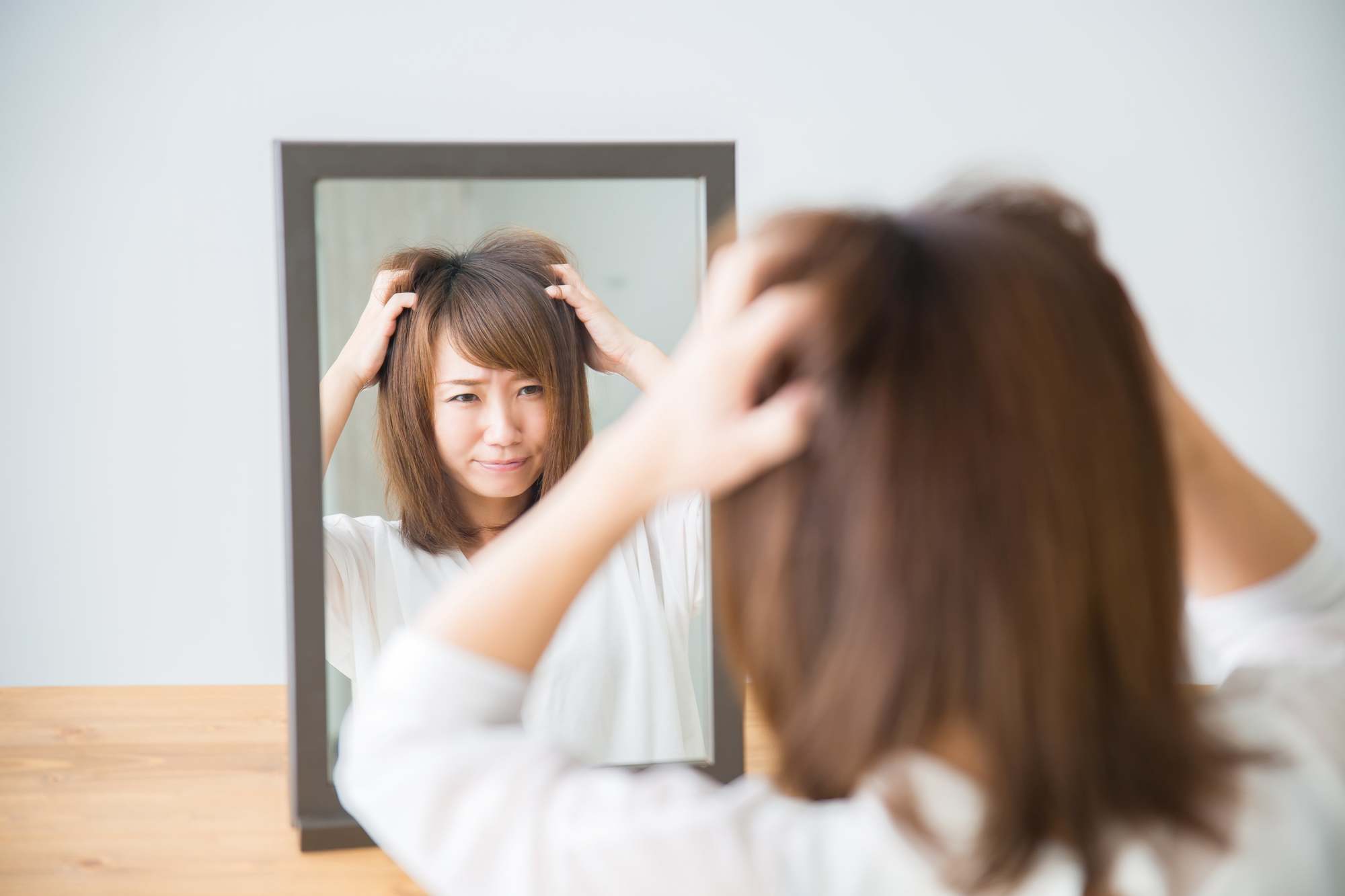 髪の毛のハネでお悩みの方へ 