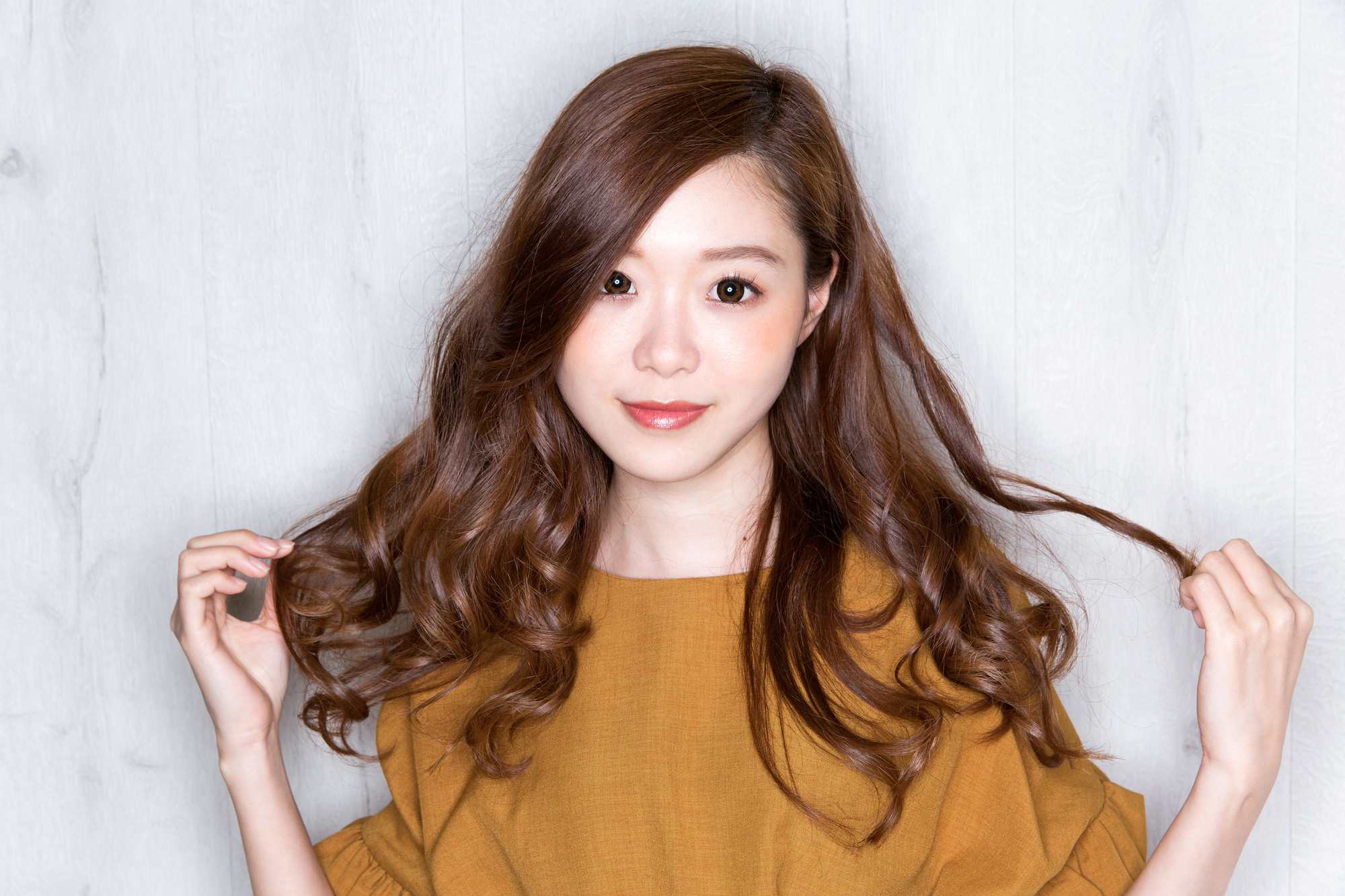 逆三角形さんにおすすめのヘアスタイル